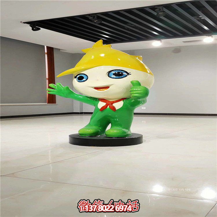 精致典雅的玻璃鋼雕塑公仔，營(yíng)造浪漫優(yōu)雅的商場(chǎng)戶(hù)外景觀