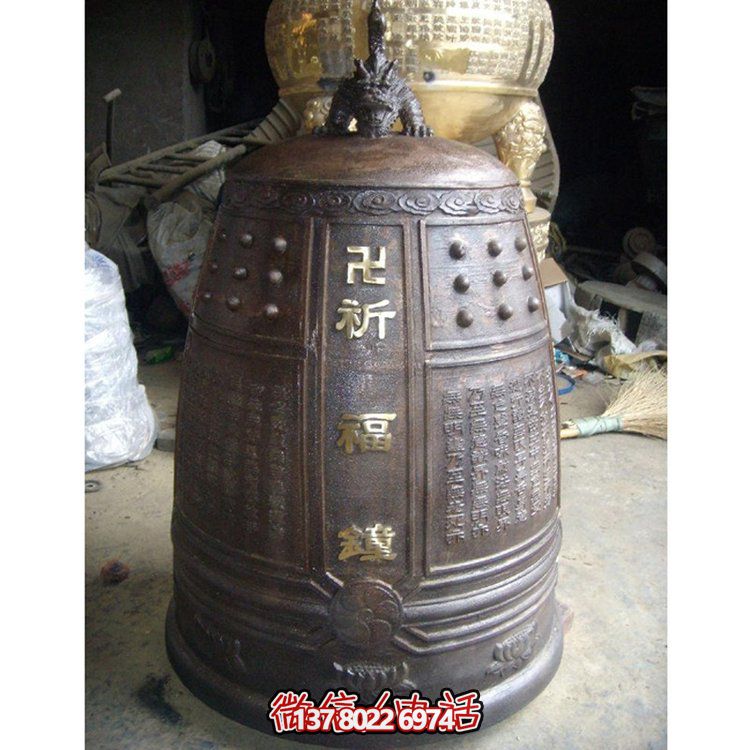 祈福之旅，新大銅鐘雕塑景觀園林