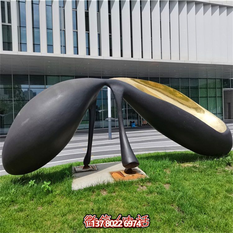 抽象不銹鋼景觀擺件，為你的廣場和公司添上創意色彩