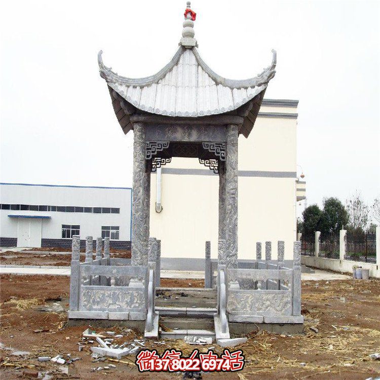 大理石石雕涼亭，為您的園林增添大型雕塑裝飾