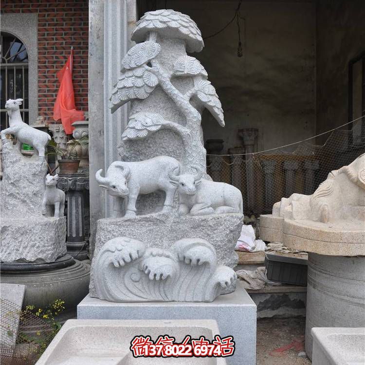 精美雕刻大理石景觀擺件，為您的園林小區增添獨特風采