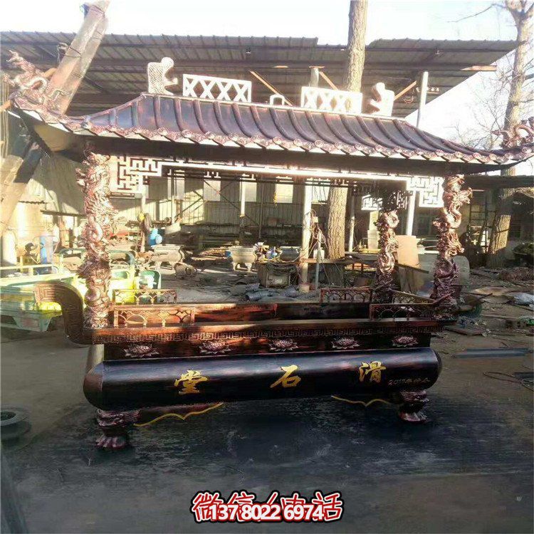 獨(dú)特創(chuàng)意銅雕香爐，讓你體驗(yàn)寺廟式神秘雕塑感受