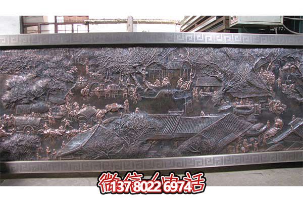清明上河圖浮雕，欣賞千年藝術(shù)精髓