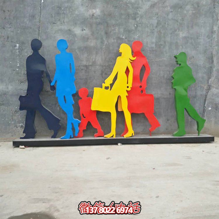 玻璃鋼雕塑裝飾擺件，點(diǎn)綴商場購物街步行街