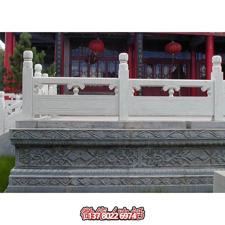 質感卓越，自然美觀的花崗巖臺階欄桿圍欄