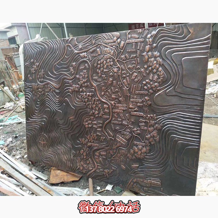 精致雅致的園林景觀浮雕、壁畫及雕塑裝置的完美結(jié)合