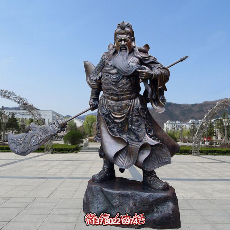 戶外廣場大型佛像銅雕關(guān)公雕塑 戶外廣場大型佛像銅雕關(guān)公雕塑